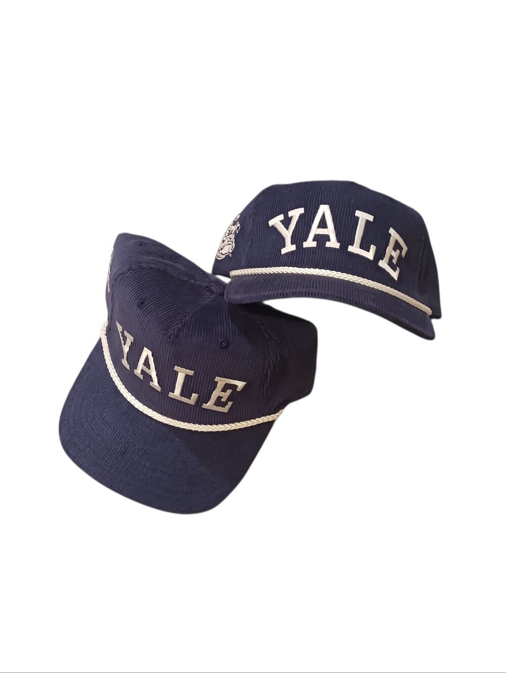 YALE University Bulldogs Arch Logo Corduroy Rope Snapback Hat